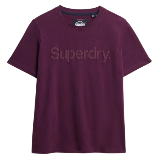 SUPERDRY ŽENSKA MAJICA LJUBIČASTA