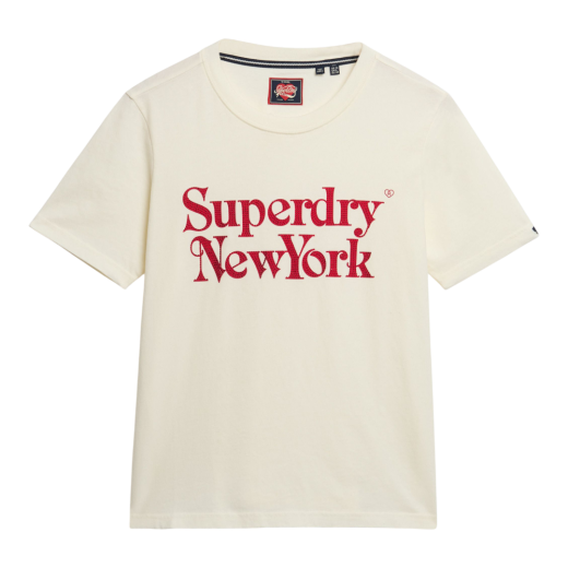 SUPERDRY ŽENSKA MAJICA BIJELA