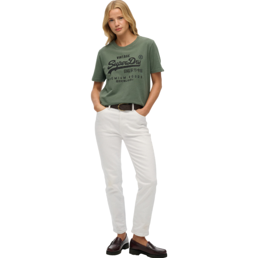 SUPERDRY ŽENSKA MAJICA ZELENA 43181