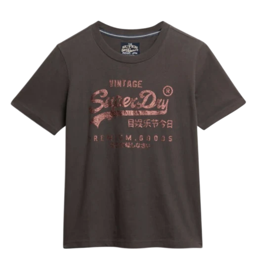 SUPERDRY ŽENSKA MAJICA CRNA 43183