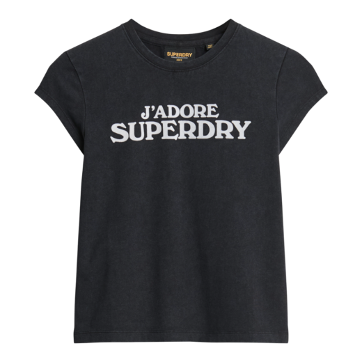 SUPERDRY ŽENSKA MAJICA CRNA 45483