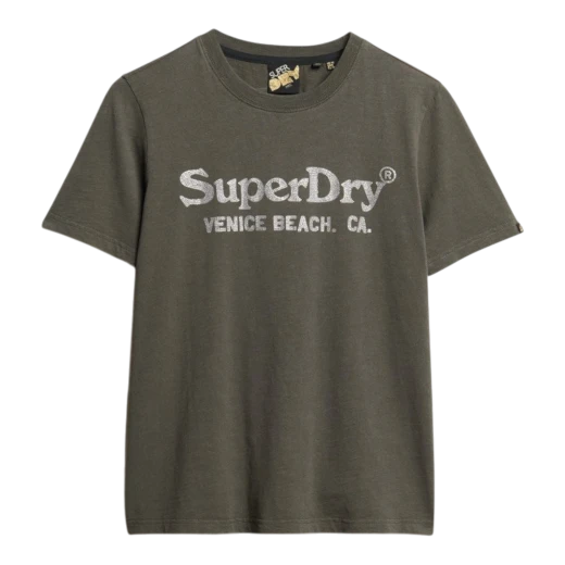 SUPERDRY ŽENSKA MAJICA CRNA 47651
