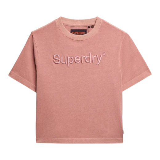 SUPERDRY ŽENSKA MAJICA ROZA 47654
