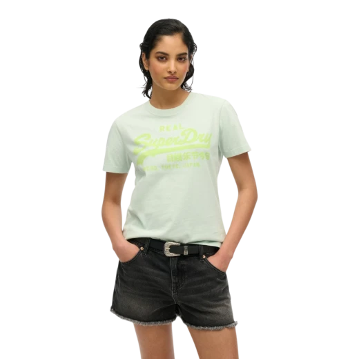 SUPERDRY ŽENSKA MAJICA ZELENA