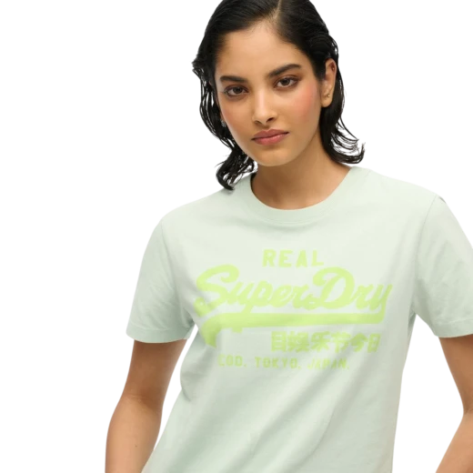 SUPERDRY ŽENSKA MAJICA ZELENA 47659