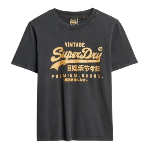 SUPERDRY ŽENSKA MAJICA CRNA 47660