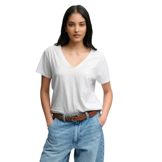 SUPERDRY ŽENSKA MAJICA BIJELA