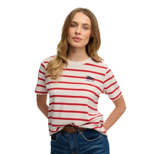 SUPERDRY ŽENSKA MAJICA CRVENA