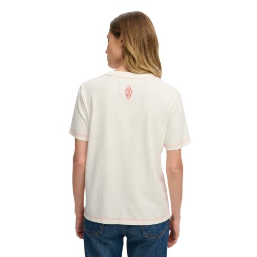 SUPERDRY ŽENSKA MAJICA BEŽ 47814