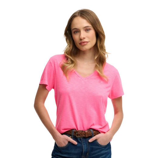 SUPERDRY ŽENSKA MAJICA ROZA