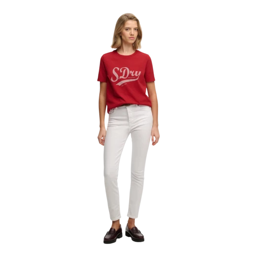 SUPERDRY ŽENSKA MAJICA CRVENA 50282
