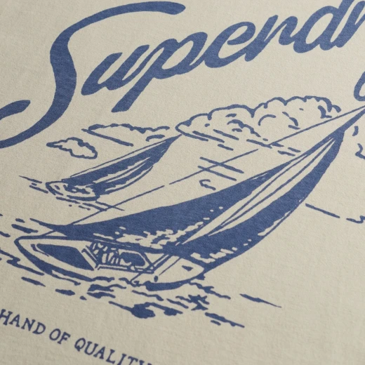 SUPERDRY ŽENSKA MAJICA BEŽ 50283