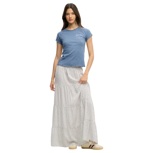 SUPERDRY ŽENSKA MAJICA PLAVA 50285
