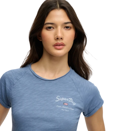 SUPERDRY ŽENSKA MAJICA PLAVA 50285