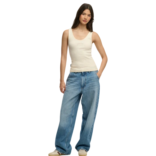 SUPERDRY ŽENSKA MAJICA BIJELA 50296