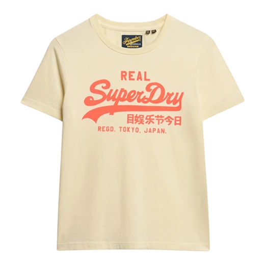 SUPERDRY ŽENSKA MAJICA BEŽ 52786