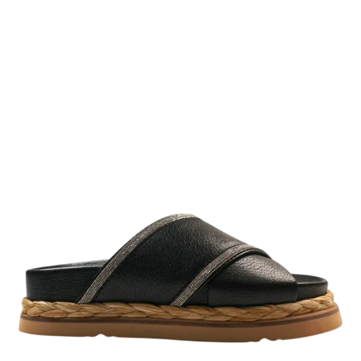 BRUEL ŽENSKE PAPUČE CRNA