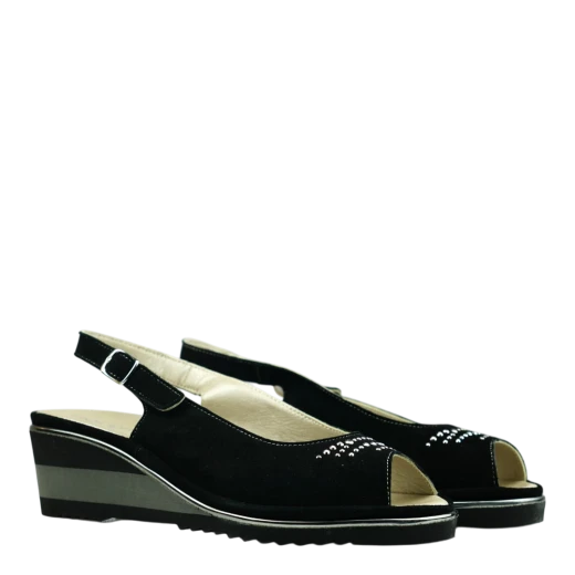 CINZIA ŽENSKE SANDALE CRNA 15484