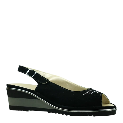 CINZIA ŽENSKE SANDALE CRNA 15484