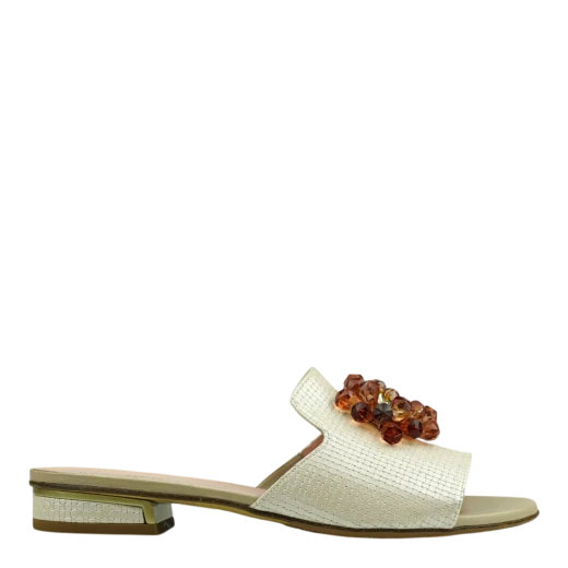 RENZONI ILASIO ŽENSKE PAPUČE ZLATNA