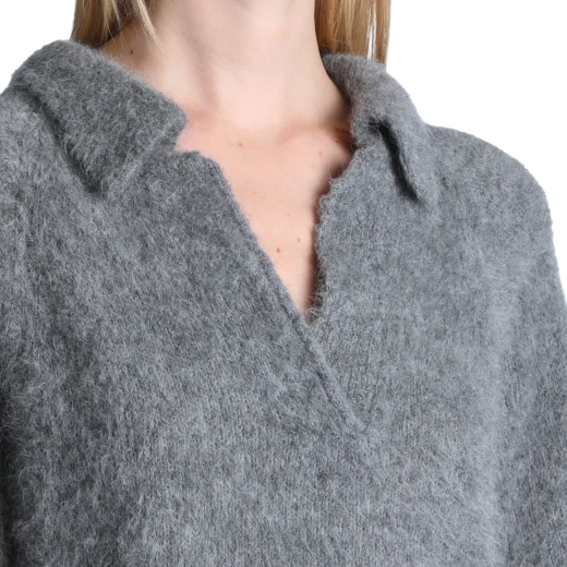 Luisa Spagnoli ŽENSKA POLO MAJICA SIVA 54153