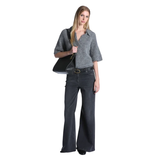 Luisa Spagnoli ŽENSKA POLO MAJICA SIVA 54153