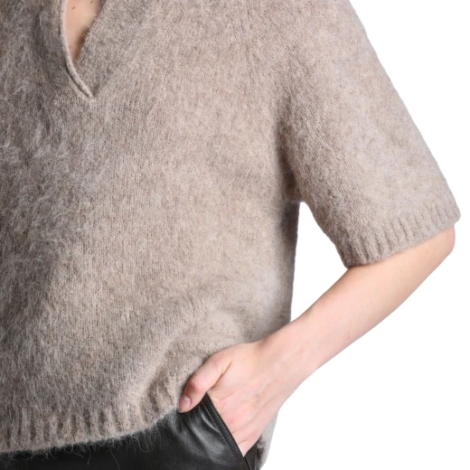 Luisa Spagnoli ŽENSKA POLO MAJICA BEŽ 54154