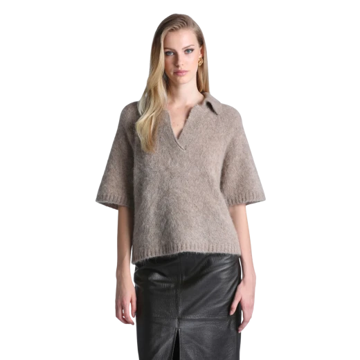 Luisa Spagnoli ŽENSKA POLO MAJICA BEŽ 54154
