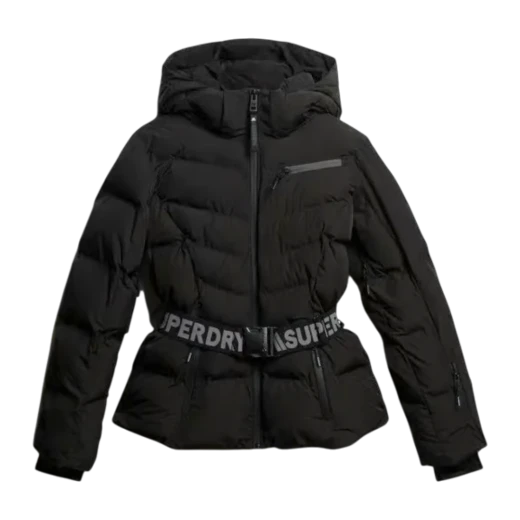 SUPERDRY ŽENSKA SKI JAKNA CRNA