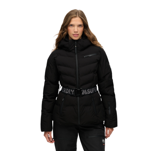 SUPERDRY ŽENSKA SKI JAKNA CRNA