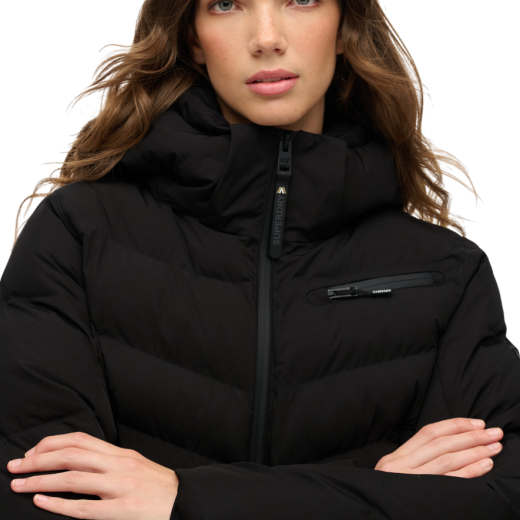 SUPERDRY ŽENSKA SKI JAKNA CRNA 45316