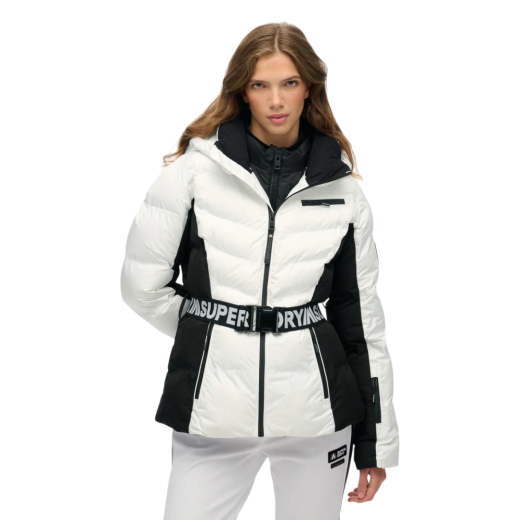 SUPERDRY ŽENSKA SKI JAKNA BIJELA