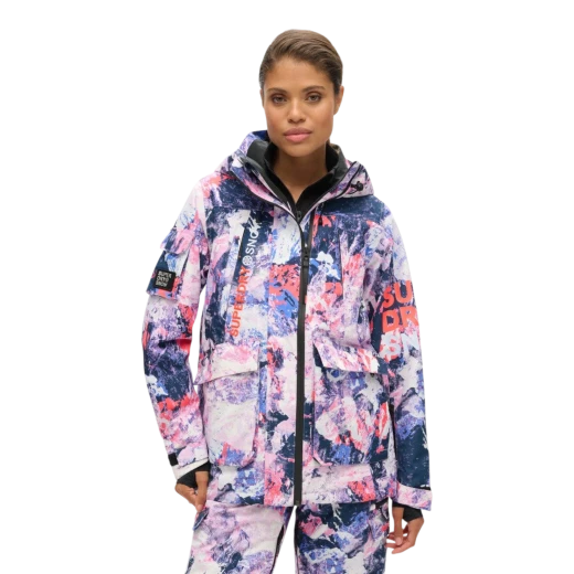 SUPERDRY ŽENSKA SKI JAKNA MULTICOLOR