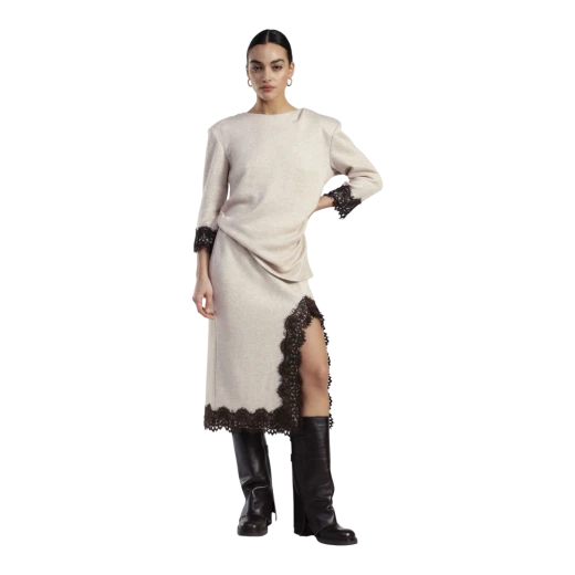 DIXIE ŽENSKA SUKNJA BEŽ