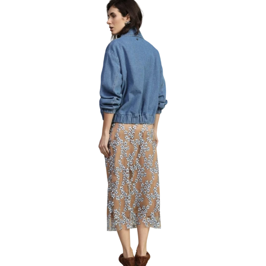 DIXIE ŽENSKA SUKNJA PLAVA 48768