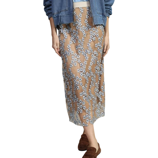 DIXIE ŽENSKA SUKNJA PLAVA 48768