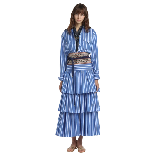 Luisa Spagnoli ŽENSKA SUKNJA PLAVA 50048