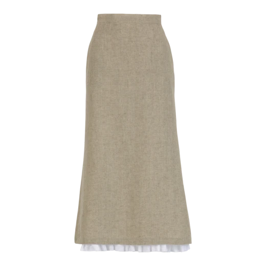 Luisa Spagnoli ŽENSKA SUKNJA BEŽ 50049