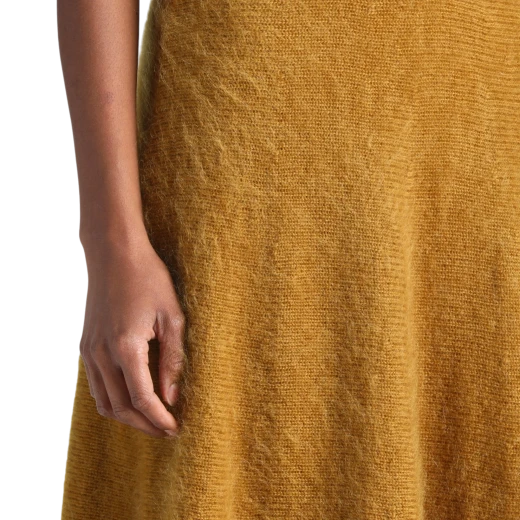 Luisa Spagnoli ŽENSKA SUKNJA ŽUTA 54156