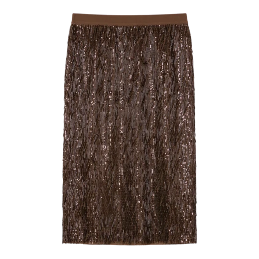 MARINA RINALDI ŽENSKA SUKNJA SMEĐA