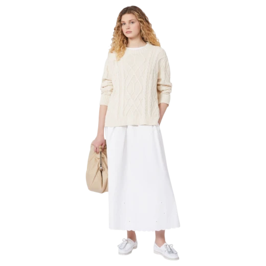 MAX MARA WEEKEND ŽENSKA SUKNJA BIJELA