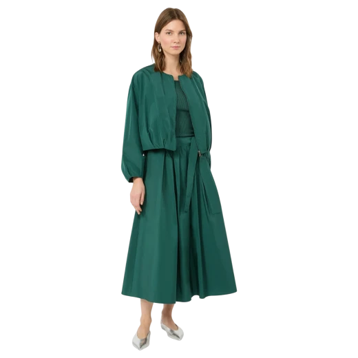 MAX MARA WEEKEND ŽENSKA SUKNJA MASLINASTA