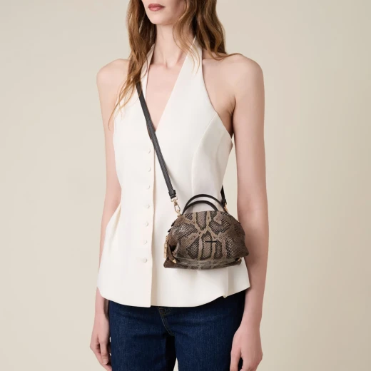 Borbonese ŽENSKA TORBA SMEĐA 50091