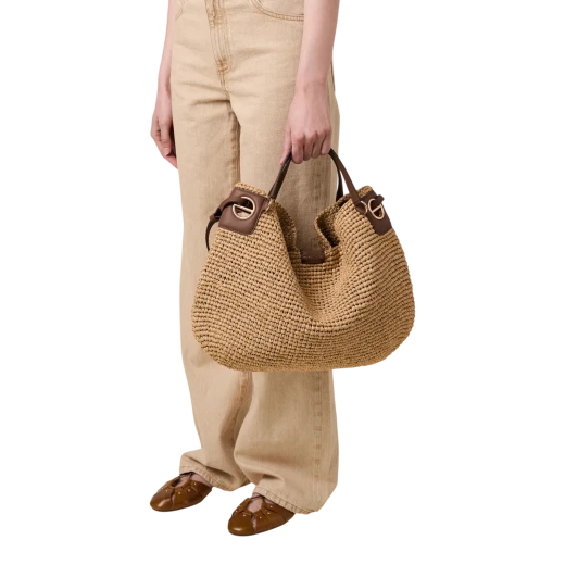 Borbonese ŽENSKA TORBA BEŽ 50097