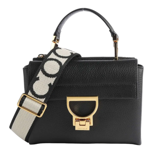 COCCINELLE ŽENSKA TORBA CRNA