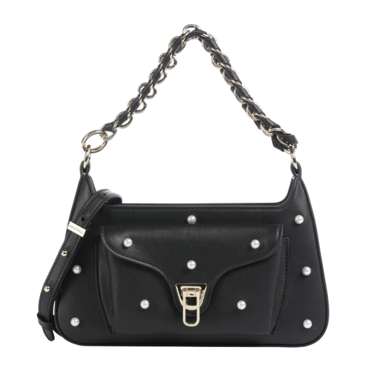 COCCINELLE ŽENSKA TORBA CRNA