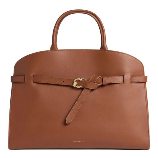 COCCINELLE ŽENSKA TORBA SMEĐA