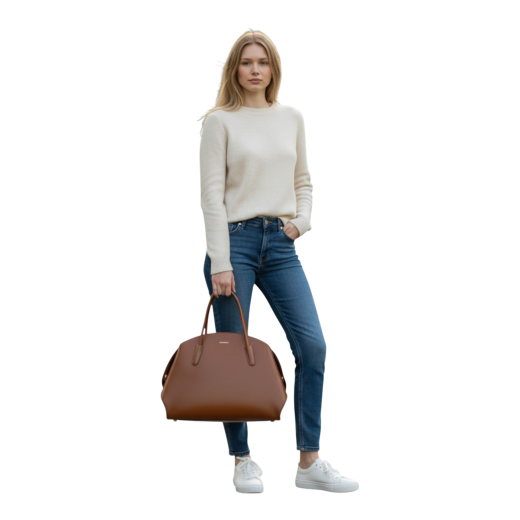 COCCINELLE ŽENSKA TORBA SMEĐA 46629