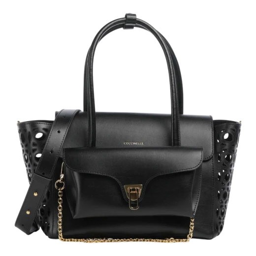 COCCINELLE ŽENSKA TORBA CRNA