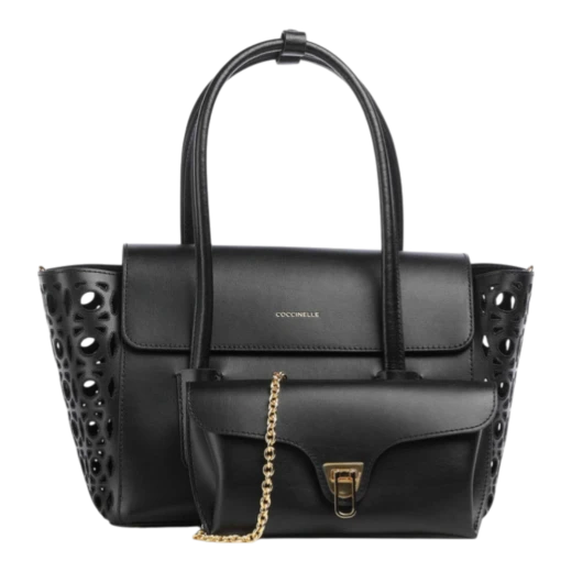 COCCINELLE ŽENSKA TORBA CRNA 49430